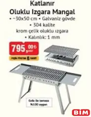 KATLANIR OLUKLU IZGARA MANGAL